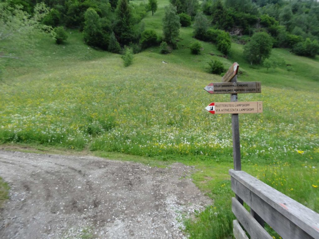 Klettersteig “Lampskopf“ – Tribulaunhütte